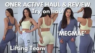New SoftMotion | Oner Active try on haul & review |CODE MEGMAE | lifting team capsule |  ad