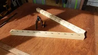 Homemade proportional compass