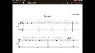 Faded - Keyboard