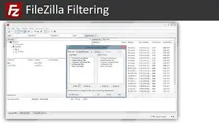 FileZilla Filtering and Hiding Files and Folders
