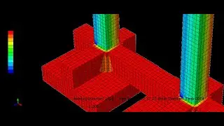 Part 1 : RCC Combined strap beam footing Simulation in ABAQUS || MODELLING and ANALYSIS
