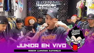 JUNIOR - En vivo en @Llamaradaclothing / Video Oficial /
