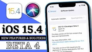 iOS 15.4 Beta 4 - New Siri Voice, AirTag Update