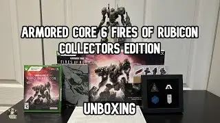 Armored Core 6 Fires of Rubicon Collectors Edition Unboxing (Xbox Series X/S I Xbox One)