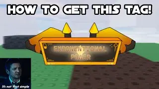 How to get Exponentional Power Tag in Doomspire Defense!