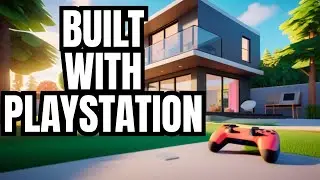 i tried building a house on playstation 5 in bloxburg