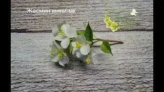 Мастер-класс Жасмин из фоамирана.