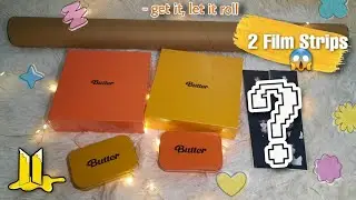 BTS SINGLE CD BUTTER SET WITH WEVERSE SPECIAL GIFTS