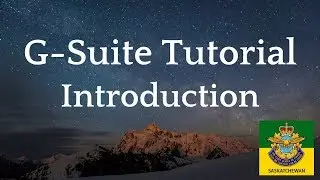 Google G-Suite Tutorial: Introduction