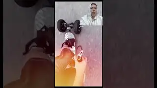 Increíble patineta con motor 😯 #reels #tiktok #hazmeviral #amazing #tiktokvideos #virales #fyp