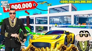 Franklin & Shinchan DO BILLIONAIRE WEDDING FOR Showroom In GTA5 || SumitOP