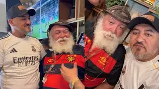 AMIGOS DE CHARLES MARCA JOGO COM LUIZ DO SOM E OUTROS EM RECIFE 