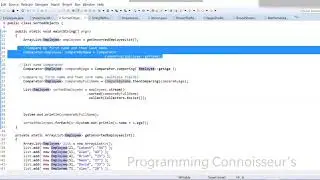 Java8 Comparator Interface | Java8 Comparable interface