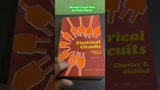 Electrical Circuits Book by Charles Siskind #shorts #enginerdmath #circuits