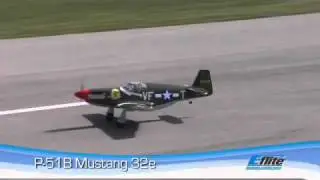 P-51B Mustang 32e ARF by E-flite