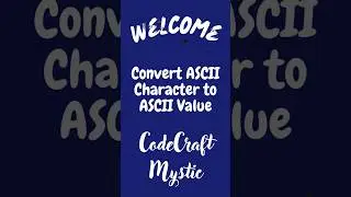 Convert ASCII Character to ASCII Value | C Programming Exercise
