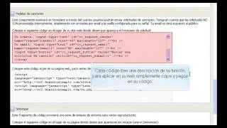 Conocer fragmentos de Código