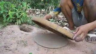 Basket traditional bamboo