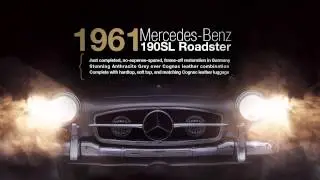 1961 Mercedes Benz 190SL NO RESERVE at RM auction Monterey 2013