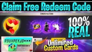 FREE FIRE REDEEM CODE TODAY | FREE BUNDLE REDEEM CODE | FREE CUSTOM REDEEM CODE