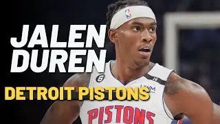 Jalen Duren Detroit Pistons All-Rookie Second Team Highlights | 2022- 2023