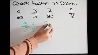 How to Convert a Fraction to a Decimal By Hand