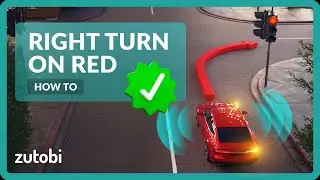 How to Turn Right on a Red Traffic Light (Driving Tips)