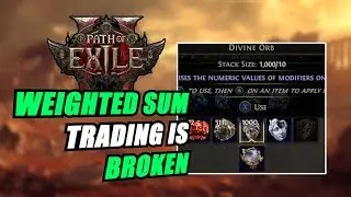 Trade Site Mechanics (WEIGHTED SUM) I Used to Make 2,000 Divine As A Path of Exile 2 NOOB