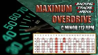 Maximum Overdrive - Rock & Roll Backing Track | C minor 112 BPM