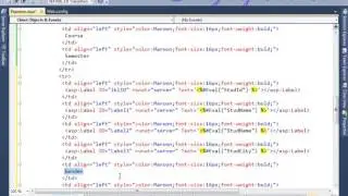 How to Use the Repeater Control to Display Student Record in Asp Net
