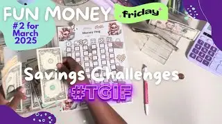 ANOTHER SAVINGS CHALLENGE FOR MARCH | CLOSING OUT MONEY HOG 💰🐷FUN MONEY FRIDAY