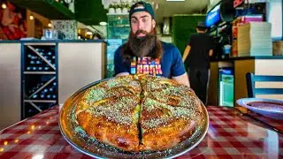 TOMASINO'S 'MADE MAN' STUFFED PIZZA CHALLENGE | FLORIDA PT.1 | BeardMeatsFood
