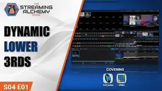 Creating Dynamic Lower 3rds For TriCaster and VMix