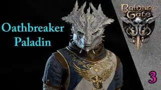 Baldur's Gate 3: Killiax The Silver Dragonborn Oathbreaker Paladin