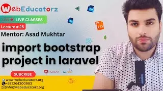 import bootstrap project in laravel FSWD Batch 35 # Lecture 25 