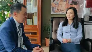 Интервью Сергея Кима с Гульмирой Даулетовой