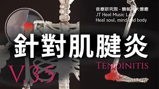 針對肌腱炎 (Tendinitis) - 3.5版本 - 請閱讀影片使用說明 (建議使用耳機聆聽)