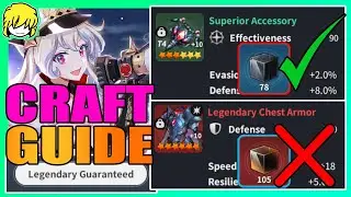 OUTERPLANE Crafting Guide - How to Craft Tips Outerplane