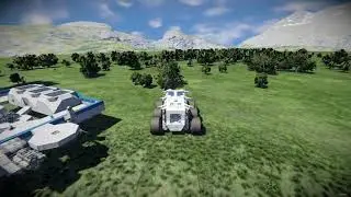 No Tree Collision Showcase, Space Engineers