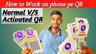 phonepe QR code generate | phone per QR normal activation