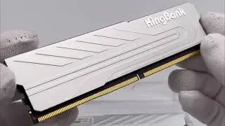 KingBank SharpBlade Heatsink DDR5-6000MHZ Memory RAM , Your Pure Boost-up Choice