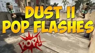 CS:GO Flashes - Dust 2, B Site Pop Flashes