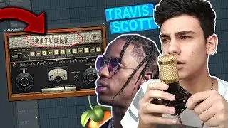vocal TRAVIS SCOTT com PLUGINS NATIVOS do FL STUDIO!!