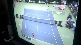 Strange Birds Playing Tennis