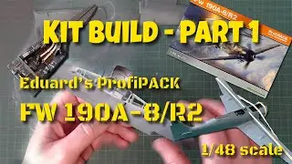 Edward FW190A-8/R2 1/48 Scale Model Kit Build Part 1
