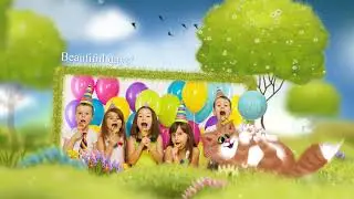 Слайд-шоу для детей. День рождения
