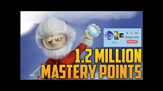 PLATINUM NUNU SUPPORT 1,200,000 MASTERY POINTS- Spectate Highest Mastery Points on Nunu