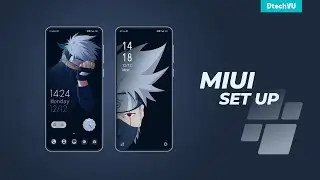 Anime MIUI Set Up | Android Set Up Using Best MIUI Themes