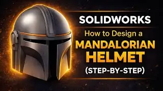 Design The Mandalorian Helmet in Solidworks - Solidworks surfaces future tutorial