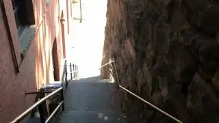 walking up The Exorcist Steps! your body can lose control thinking of the movie - BE CAREFUL !!
